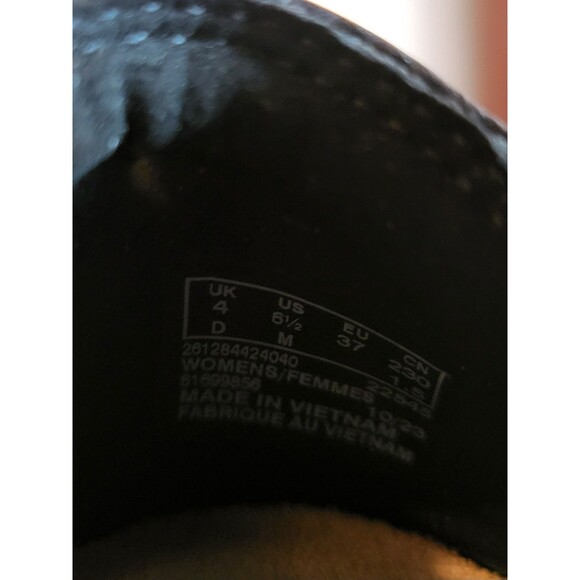 Clarks Emslie Warren Slip On Ankle Bootie Women 6.5 Black 2" Heels Academia - Picture 6 of 7